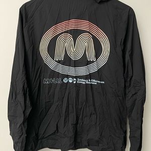 madhappy x lululemon windbreaker zip up size 12